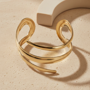 Home gold toned bracelet